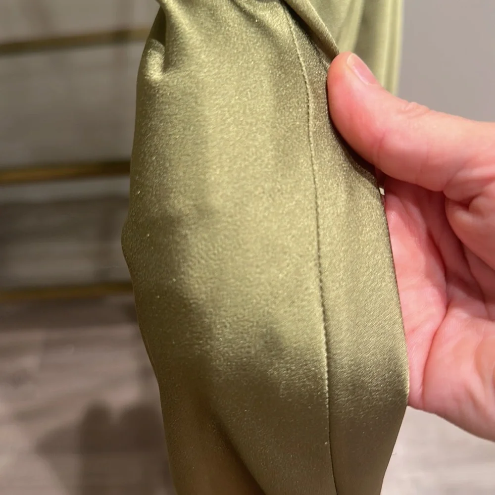 House of CB Olive Green Midi Dress - Picture 9 of 15
